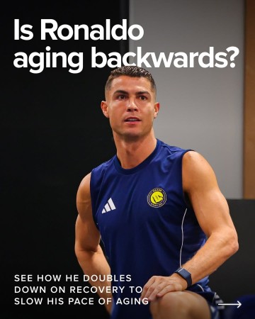 b体育官方网站-即将年满41岁！机构晒C罗多项生理指标逆生长，生理年龄不到29岁